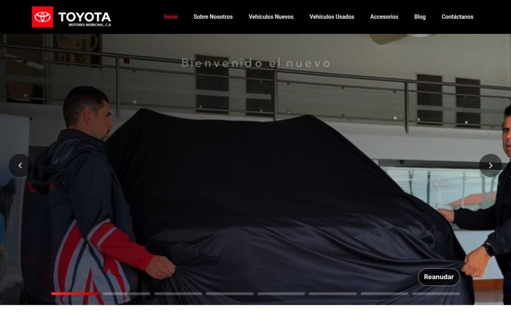 Captura de escritorio de mmorichal.com tomada automáticamente el 27 de October de 2026